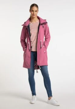Schmuddelwedda Manteaux De Pluie Manteau Fonctionnel Albee Femme Rouge Pastel -Schmuddelwedda 651661becb236b3ba762b1c95a159a22