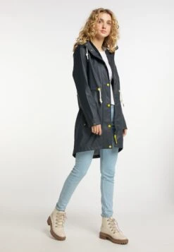 Schmuddelwedda Manteaux De Pluie Manteau Mi-saison Femme Bleu Outremer 5 Schmuddelwedda Manteaux De Pluie Manteau Mi-saison Femme Bleu Outremer -Schmuddelwedda 65ecae9abd754307b07d19d589aacff5