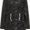Schmuddelwedda Parkas Parka Mi-saison Altiplano Femme Noir -Schmuddelwedda 6694dac90648c7535aa506623739a3b2