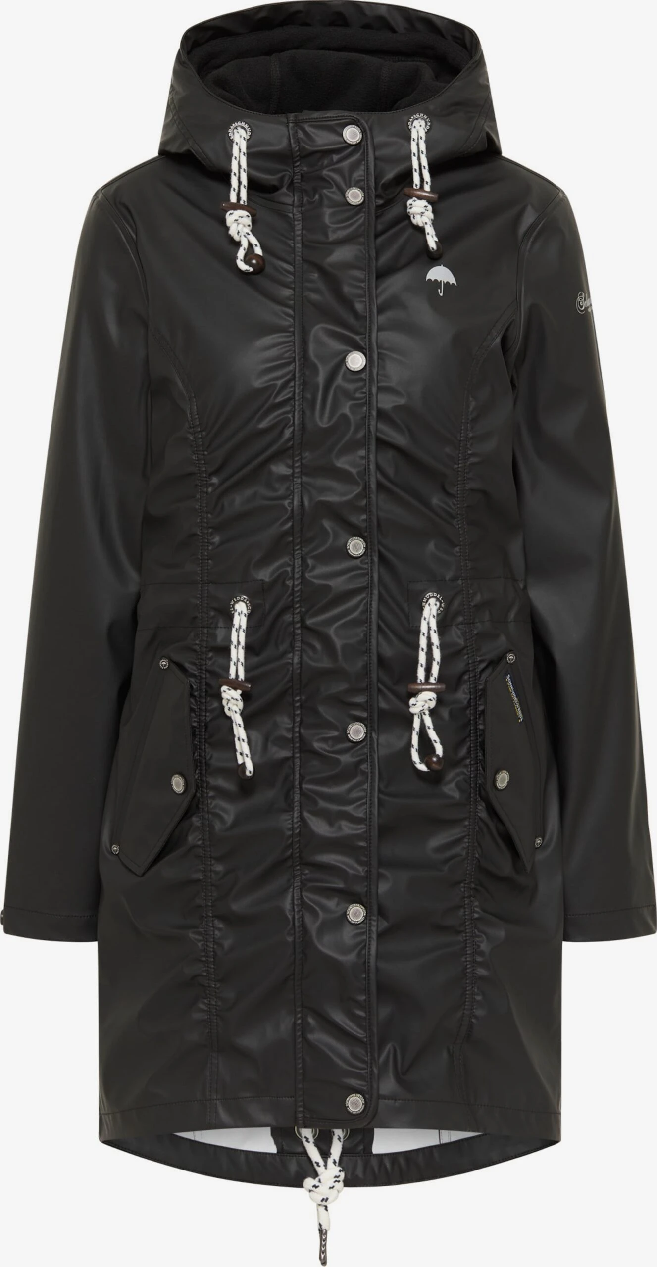 Schmuddelwedda Parkas Parka Mi-saison Altiplano Femme Noir