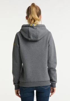 Schmuddelwedda Sweats à Capuche Sweat-shirt Kiel Femme Gris Chiné -Schmuddelwedda 6d7d3e008875624c18fee46ff517a9e9