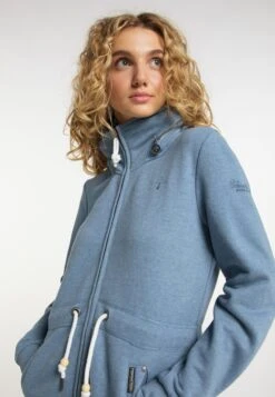 Schmuddelwedda Sweats Zippés Veste De Survêtement Femme Bleu Chiné 6 Schmuddelwedda Sweats Zippés Veste De Survêtement Femme Bleu Chiné -Schmuddelwedda 6e1d3295b8da1449b429f3e32e1a8275