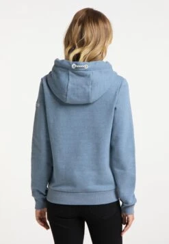 Schmuddelwedda Sweats à Capuche Sweat-shirt Femme Bleu Fumé -Schmuddelwedda 6f7cf2aa53d4d1548f43ce5e5c058ebb