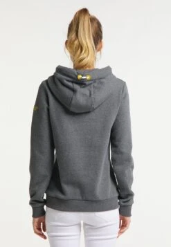 Schmuddelwedda Sweats à Capuche Sweat-shirt Scharbeutz Femme Gris Chiné -Schmuddelwedda 70289e17ba4fd4f410cbc9fcf01c4534