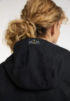 Schmuddelwedda Manteaux De Pluie Manteau Mi-saison Femme Noir -Schmuddelwedda 7061cdd3b752c215e31b7ad39cf7b826