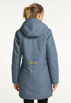 Schmuddelwedda Vestes Dhiver Veste D’hiver Femme Bleu -Schmuddelwedda 7068be16f8153956516afddd9db85a45