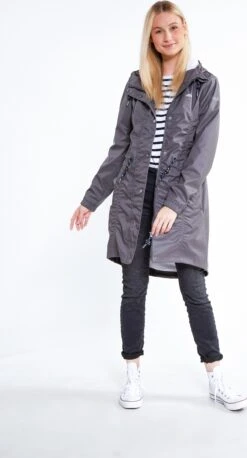Schmuddelwedda Manteaux De Pluie Manteau Fonctionnel Femme Pierre -Schmuddelwedda 79695104fe7e0b6ffa28502cba77aac1