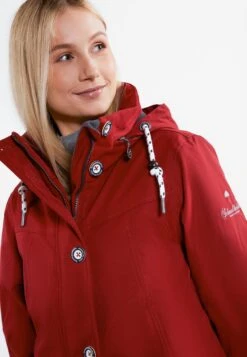 Schmuddelwedda Vestes Dextérieur Veste Fonctionnelle Femme Rouge Foncé -Schmuddelwedda 7dc1301c5c82d5ef2dc9cac253d3e10e