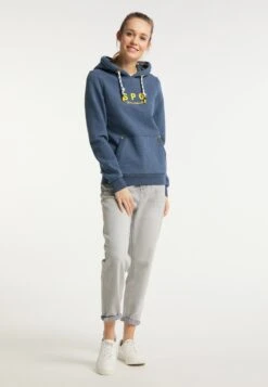 Schmuddelwedda Sweats à Capuche Sweat-shirt Sankt Peter-Ording Femme Bleu Chiné 5 Schmuddelwedda Sweats à Capuche Sweat-shirt Sankt Peter-Ording Femme Bleu Chiné -Schmuddelwedda 7ed261401eb87451fc0a3410808b7f28