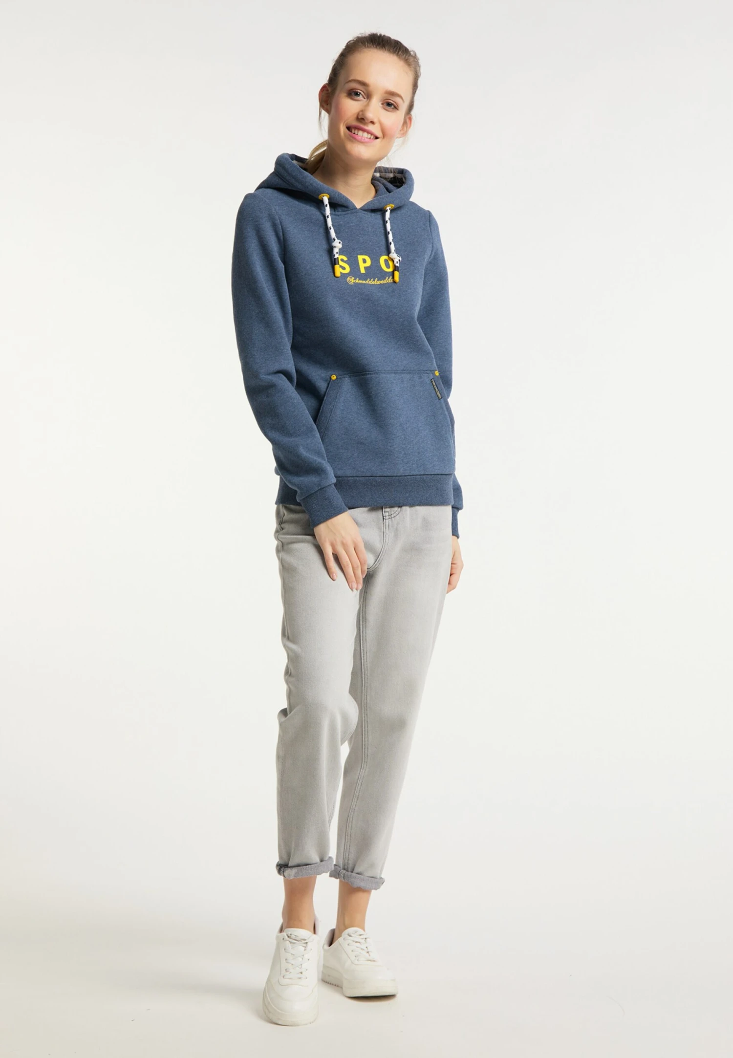 Sweats à capuche Sweat-shirt Sankt Peter-Ording Femme bleu chiné Schmuddelwedda Sweats à Capuche Sweat-shirt Sankt Peter-Ording Femme Bleu Chiné -Schmuddelwedda 7ed261401eb87451fc0a3410808b7f28 scaled
