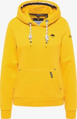 Schmuddelwedda Sweats à Capuche Sweat-shirt Femme Jaune