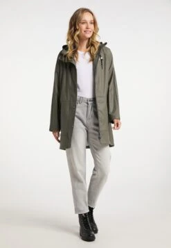 Schmuddelwedda Manteaux De Pluie Manteau Mi-saison Femme Olive 5 Schmuddelwedda Manteaux De Pluie Manteau Mi-saison Femme Olive -Schmuddelwedda 899245d8ae4ed42cc44d38d444018c44