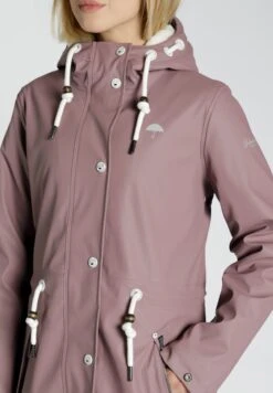 Schmuddelwedda Manteaux De Pluie Manteau Fonctionnel Femme Rouge Pastel -Schmuddelwedda 8d2e7557b72c3199914ea1777147ff04