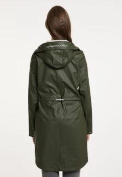 Schmuddelwedda Manteaux De Pluie Manteau Fonctionnel Femme Vert Foncé -Schmuddelwedda 92ad4f4bb4f974c20af1369d0c26ef7d