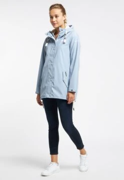 Schmuddelwedda Vestes Dextérieur Veste Fonctionnelle Friesennerz Femme Bleu Clair -Schmuddelwedda 9484a556d6c526d7afc020c01a0d3ac2