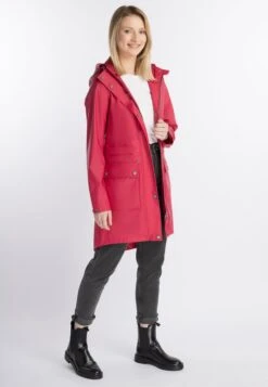 Schmuddelwedda Manteaux De Pluie Manteau Fonctionnel Femme Framboise -Schmuddelwedda 94891266c4bde1bef387f6ad8a727350
