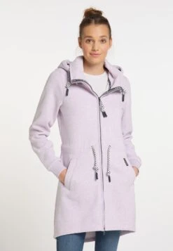 Schmuddelwedda Sweats Zippés Veste De Survêtement Femme Violet Chiné -Schmuddelwedda 97f0208b731a0721a7082eba41910e76