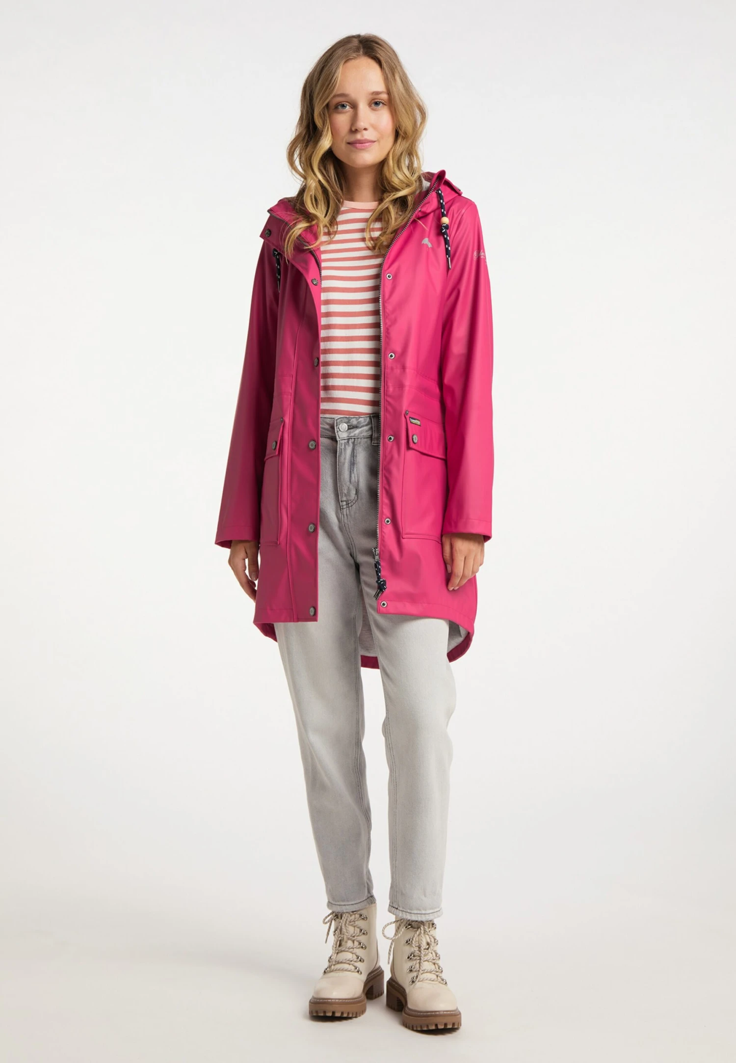 Manteaux de pluie Manteau mi-saison Femme rose foncé Schmuddelwedda Manteaux De Pluie Manteau Mi-saison Femme Rose Foncé -Schmuddelwedda a39613d27454dff42061ecb89c19a083 scaled