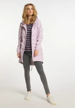 Schmuddelwedda Manteaux De Pluie Manteau Mi-saison Femme Rose Clair -Schmuddelwedda a41faaf4e47f59b429fcf99b8e177bc9