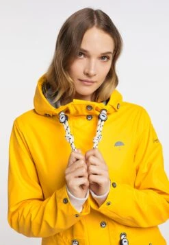 Schmuddelwedda Manteaux De Pluie Manteau Fonctionnel Bridgeport Femme Jaune -Schmuddelwedda a460afe251b13ed3874fc2e1e7c37c05