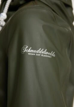 Schmuddelwedda Manteaux De Pluie Manteau Fonctionnel Femme Vert Foncé -Schmuddelwedda a4aee513102d9e5808e5ac99b3a924e7