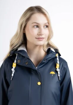 Schmuddelwedda Manteaux De Pluie Manteau Fonctionnel Femme Bleu Marine -Schmuddelwedda a6ff42f219958e4ffa24a69d181088a8