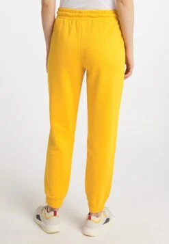 Schmuddelwedda Pantalons De Survêtement Effilé Pantalon Nahima Femme Jaune Dor -Schmuddelwedda a73096b04c86f62e0ee7ccad9b63184f