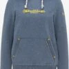 Schmuddelwedda Sweats à Capuche Sweat-shirt Hamburg Hafencity Femme Bleu Chiné 1 Schmuddelwedda Sweats à Capuche Sweat-shirt Hamburg Hafencity Femme Bleu Chiné -Schmuddelwedda a782632ba0e36fd699506db12109013c