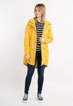 Schmuddelwedda Manteaux De Pluie Manteau Fonctionnel Femme Jaune Dor -Schmuddelwedda a87a3f7906ce564ec99cbdc11d43054c