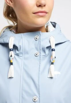 Schmuddelwedda Vestes Dextérieur Veste Fonctionnelle Friesennerz Femme Bleu Clair -Schmuddelwedda a8f50b5cf908cffe5ab54529e711f286