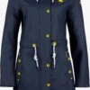 Schmuddelwedda Manteaux De Pluie Manteau Mi-saison Femme Marine