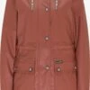 Schmuddelwedda Parkas Parka Mi-saison Femme Rouge Pastel 1 Schmuddelwedda Parkas Parka Mi-saison Femme Rouge Pastel -Schmuddelwedda ac6f1381970bad0a5465e976b7285249