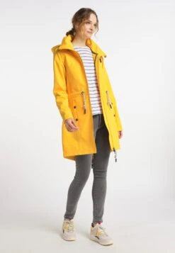 Schmuddelwedda Manteaux De Pluie Manteau Fonctionnel Femme Jaune Fluo -Schmuddelwedda ad44ab38677e8a46403b6488a996cb1b