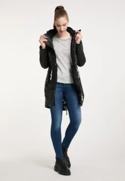 Schmuddelwedda Parkas Parka Mi-saison Altiplano Femme Noir -Schmuddelwedda ae0d20f535e448c7ac83529444fcd9b1