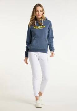 Schmuddelwedda Sweats à Capuche Sweat-shirt Rostock Femme Bleu Chiné -Schmuddelwedda b1ee68580adae7467b4eecea8f5dd866