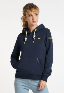 Schmuddelwedda Sweats à Capuche Sweat-shirt Femme Marine -Schmuddelwedda b5b835eee04465fbfa747e8d1b9b7952
