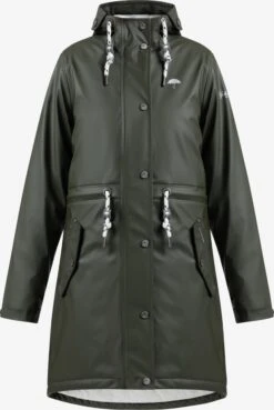 Schmuddelwedda Manteaux De Pluie Manteau Fonctionnel Femme Sapin