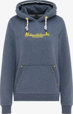 Schmuddelwedda Sweats à Capuche Sweat-shirt Travemünde Femme Marine