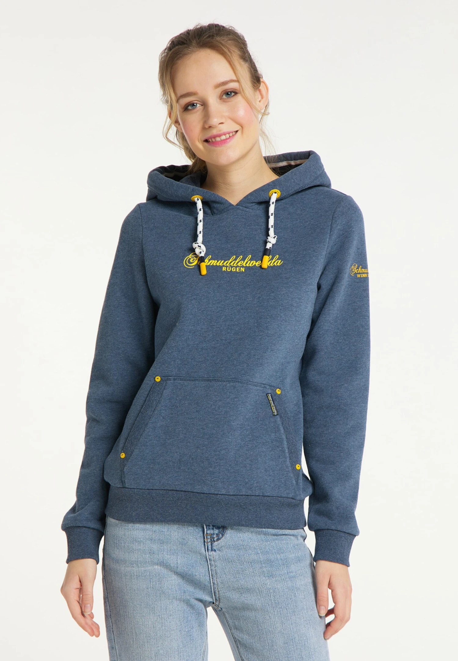 Sweats à capuche Sweat-shirt Rügen Femme bleu chiné Schmuddelwedda Sweats à Capuche Sweat-shirt Rügen Femme Bleu Chiné -Schmuddelwedda bb0732452fbb3f5dc82802002a9c436a scaled