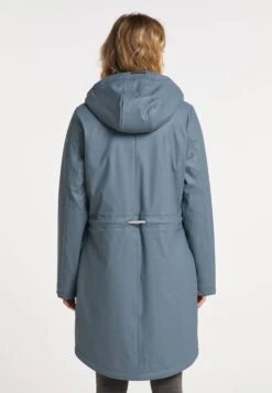 Schmuddelwedda Manteaux De Pluie Manteau Fonctionnel Femme Bleu Fumé -Schmuddelwedda bbf312c8b8e0b7039fd641ae0a5161ea