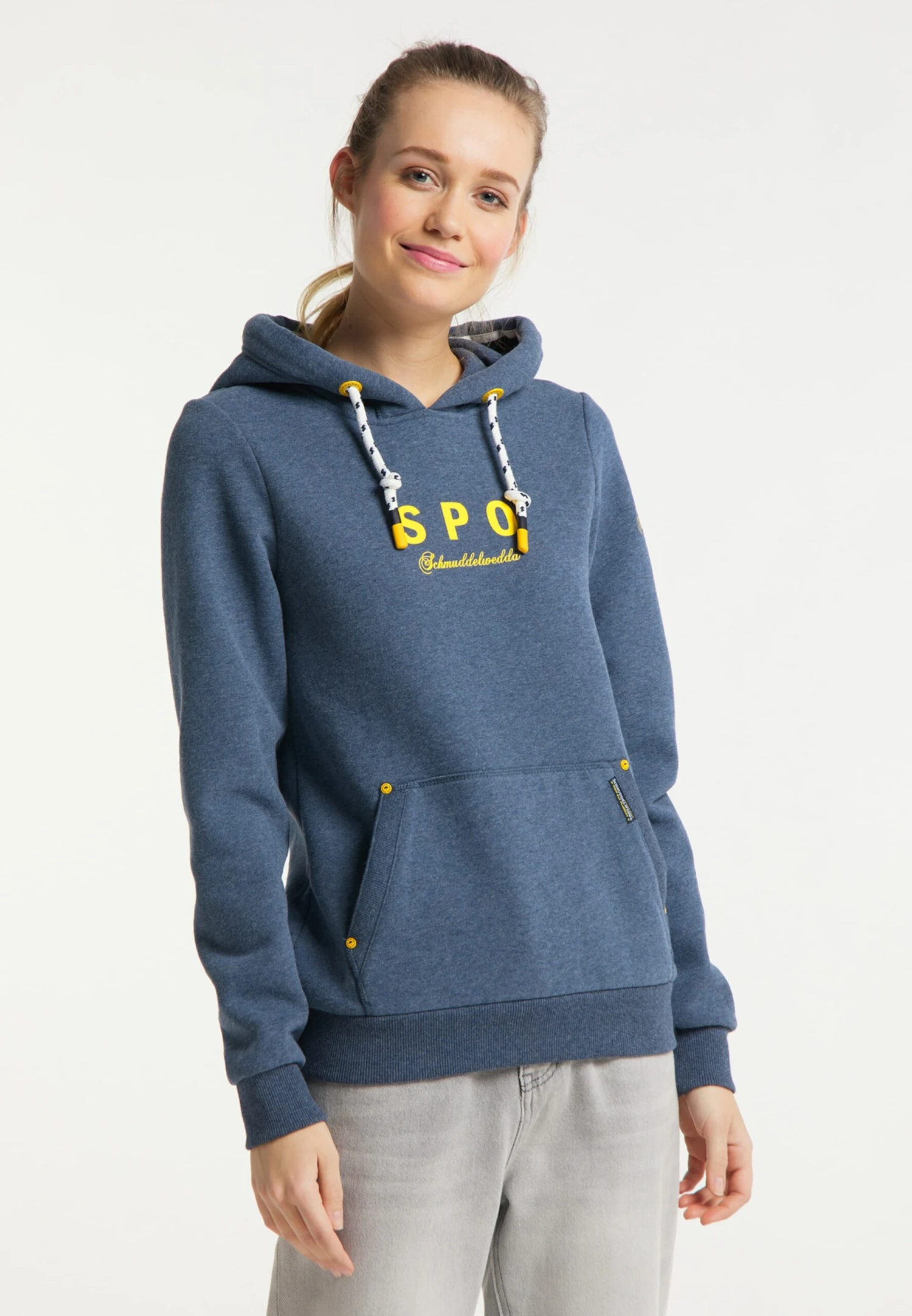 Sweats à capuche Sweat-shirt Sankt Peter-Ording Femme bleu chiné Schmuddelwedda Sweats à Capuche Sweat-shirt Sankt Peter-Ording Femme Bleu Chiné -Schmuddelwedda bce95427f43a5b2ba8ca07c86e0f4cf6 scaled