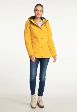 Schmuddelwedda Vestes Dhiver Veste D’hiver Femme Jaune -Schmuddelwedda be396f80c95f2eb5f92685069aa17138