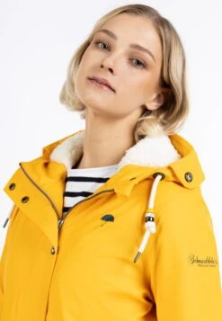 Schmuddelwedda Manteaux De Pluie Manteau Fonctionnel Femme Citron Vert -Schmuddelwedda c063ae9d7c66c1e8ac94db13e6c46b34