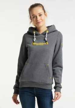 Schmuddelwedda Sweats à Capuche Sweat-shirt Hamburg Winterhude Femme Gris Chiné -Schmuddelwedda c21bcf9d5fe886aca86ec12728a7c319