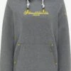 Schmuddelwedda Sweats à Capuche Sweat-shirt Usedom Femme Gris Chiné -Schmuddelwedda c239eeafb5ed5ed4fbaf3df083dabab9