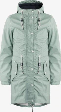 Schmuddelwedda Manteaux De Pluie Manteau Fonctionnel Femme Vert Pastel