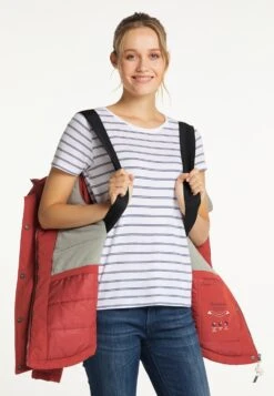 Schmuddelwedda Vestes Dhiver Veste D’hiver Femme Melon -Schmuddelwedda c9e18148917c8c1e7b022da396fc4eb3