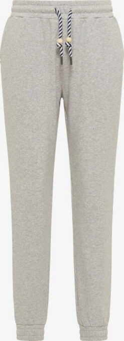 Schmuddelwedda Pantalons De Survêtement Effilé Pantalon Nahima Femme Gris Chiné