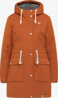 Schmuddelwedda Parkas Parka Dâhiver Femme Rouille