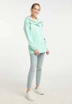 Schmuddelwedda Manteaux De Pluie Manteau Fonctionnel Femme Bleu Clair -Schmuddelwedda cb419c630c4d01993a97c46dfe549f3c